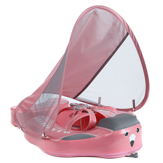 Mambobaby™ Bouée Flamant Rose Air-Free Natation Bébé 3-24 mois