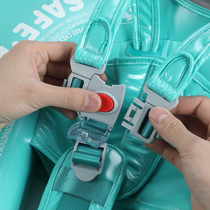 Mambobaby™ Flamant Rose Vert bouton de verrouillage de sécurité professionnel pour bébés.