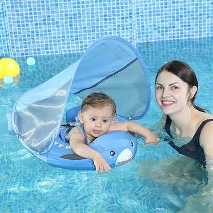 Mambobaby™ Édition Requin bébé nageant en toute sécurité avec protection UV