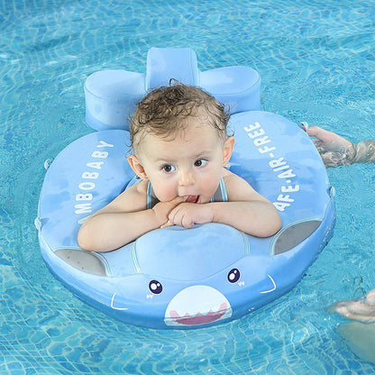Mambobaby™ Édition Requin positions de nage brasse et dos pour éveil aquatique