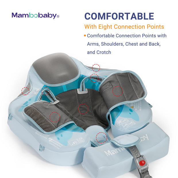 Mambobaby™ Tortue système de confort avec 8 points de connexion pour la stabilité. Le cadeau de naissance idéal et sécurisé pour les familles en France.